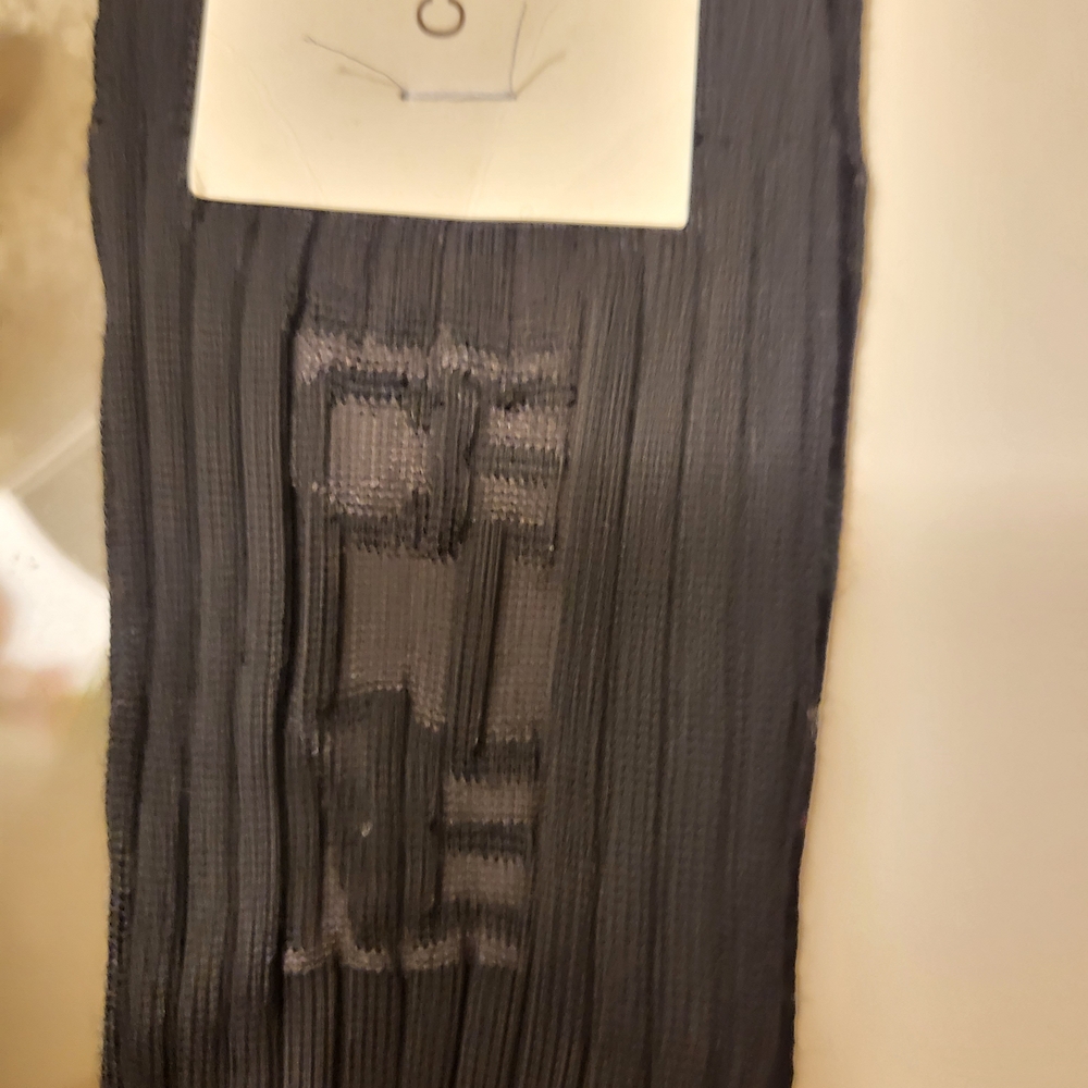 Celine Black Ribbed Socks Vintage Japanese
